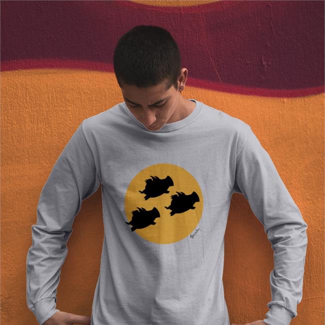 Limited Edition When Pigs Fly Across The Moon By Sandra Boynton Shirt