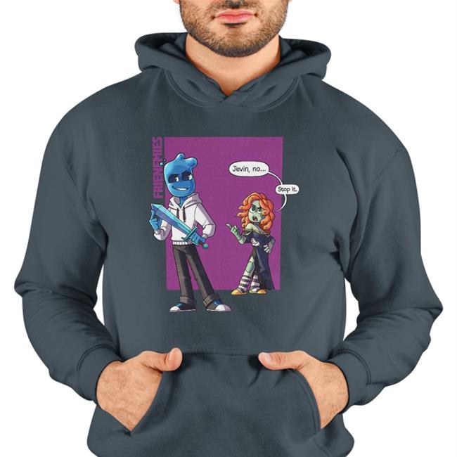 iJevin And Cleo Frienemies Shirt Black