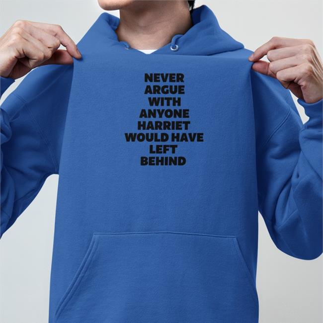 Marc Lamont Hill Never Argue With Anyone Harriet Would Have Left Behind Tank Top Grey