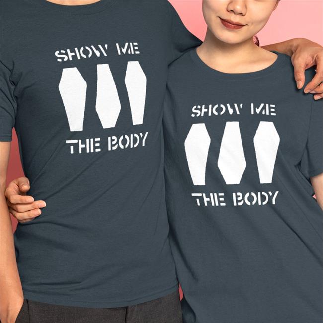 Show Me The Body Coffins Black Tee Shirt