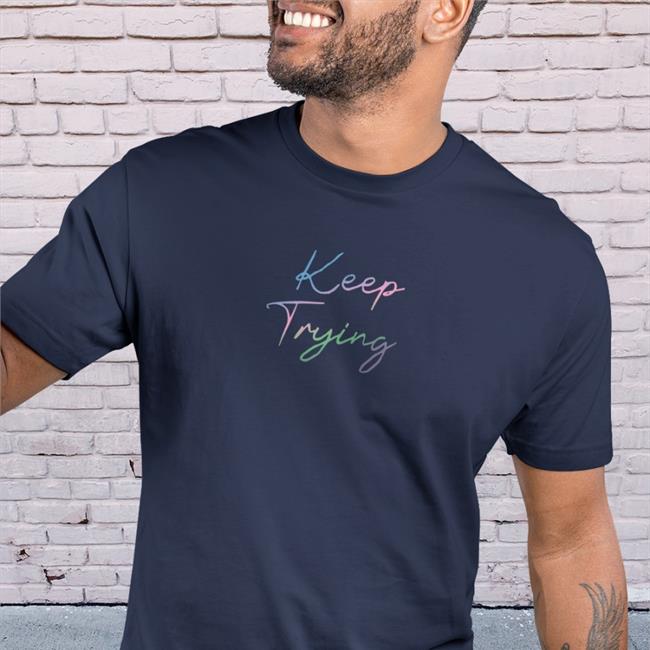 Tryguys Merch Keep Trying Hooded Sweatshirt