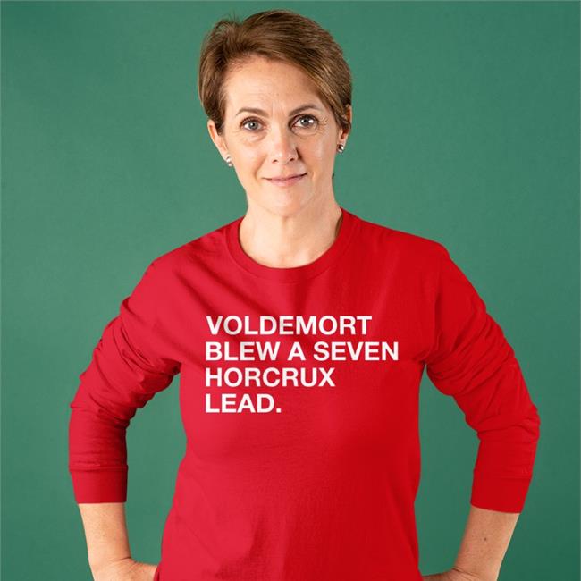 Obvious Shirts Shop Voldemort Blew A Seven Horcrux Lead Long Sleeve T Shirt
