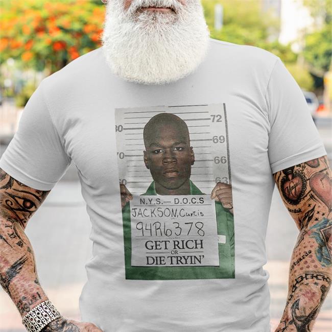 50Cent Mug Shot Get Rich Or Die Tryin Shirt G Unit Brands Merch