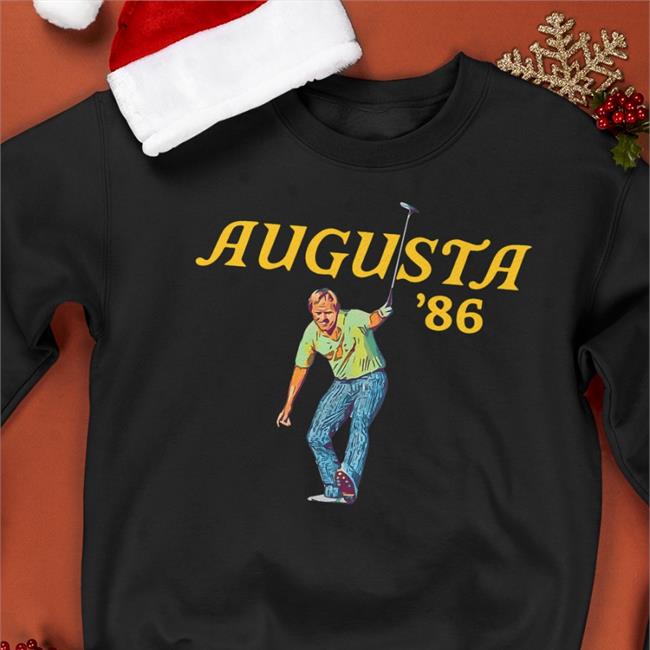 Super 70S Sports Merch Augusta '86 Long Sleeved T Shirt