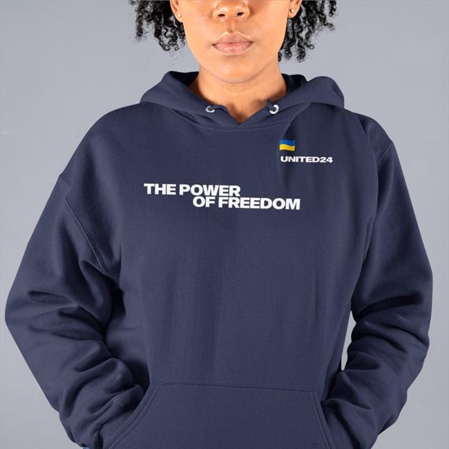 The Power Of Freedom United24 T Shirt Black