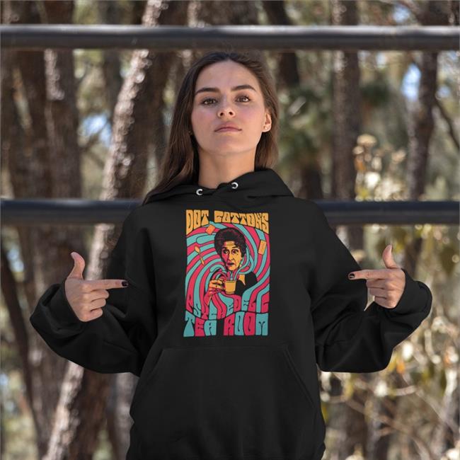 Jimllpaintit Dot Cotton's Psychedelic Tea Room Hoodie