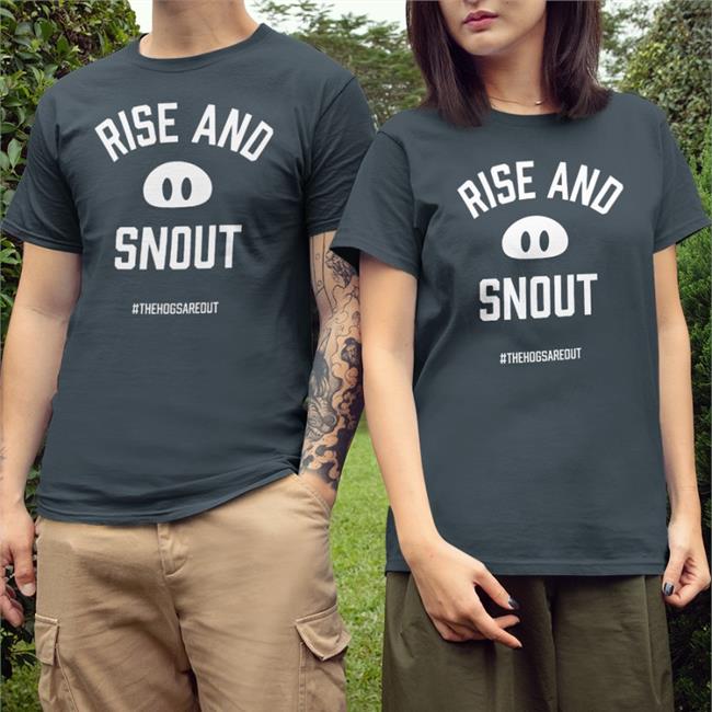 Bonfire Merch Rise And Snout Arkansas Vs Byu Football #Thehogsareout T Shirt John Nabors Jacobchatch