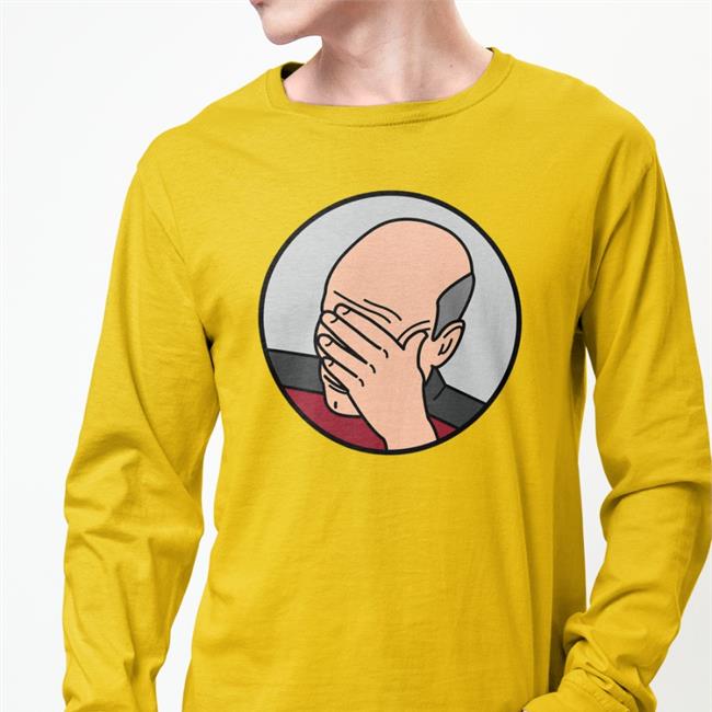 Epic Facepalm Picard Shirt Raspberry Pi