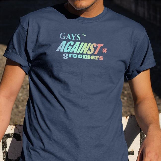 Gaysagainstgroomers Merch Gays Against Groomers Gradient Shirt Black By Againstgrmrs