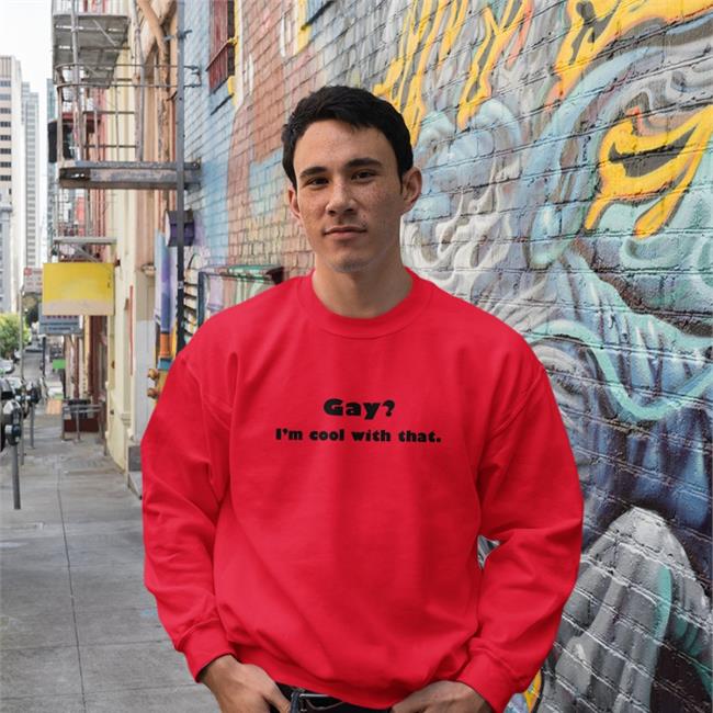 Shirts That Go Hard Merch Gay I'm Cool With That Long Sleeve Tee