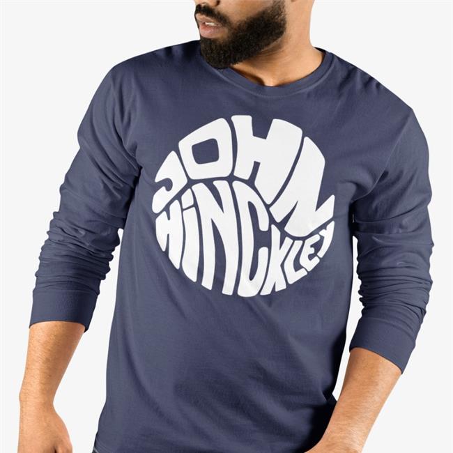 John Hinckley Circle T Shirt Black