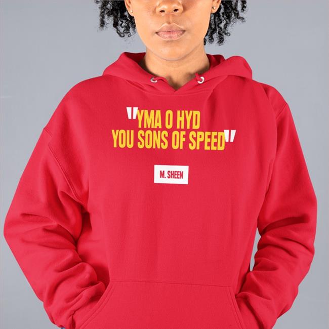 Yma O Hyd You Sons Of Speed M Sheen Tee Shirt Turf Clothing Merch