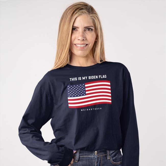 This Is My Biden Flag T Shirt Black