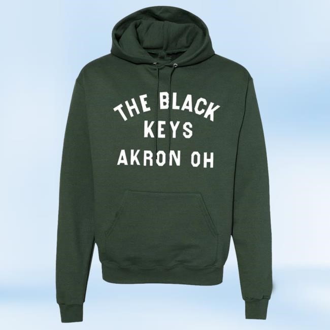 The Black Keys Akron Oh Pullover Hoodie - The Black Keys