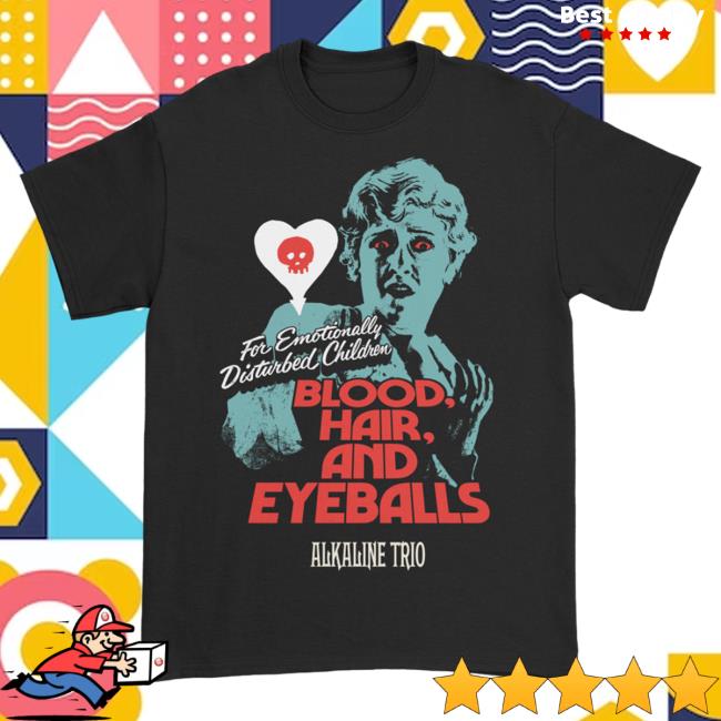 Official Alkaline Trio Merch Store Shop Alkaline Trio BHE Disturbed Attractive Shirt (Black)