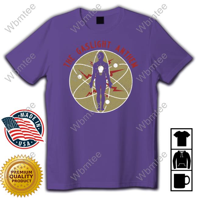 Official The Gaslight Anthem Merch Central The Gaslight Anthem Positive Charge Long Sleeve Tee