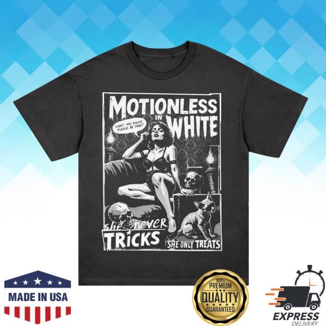 Tricks And Treats Tee Shirt Motionless in White Store MIW Merch