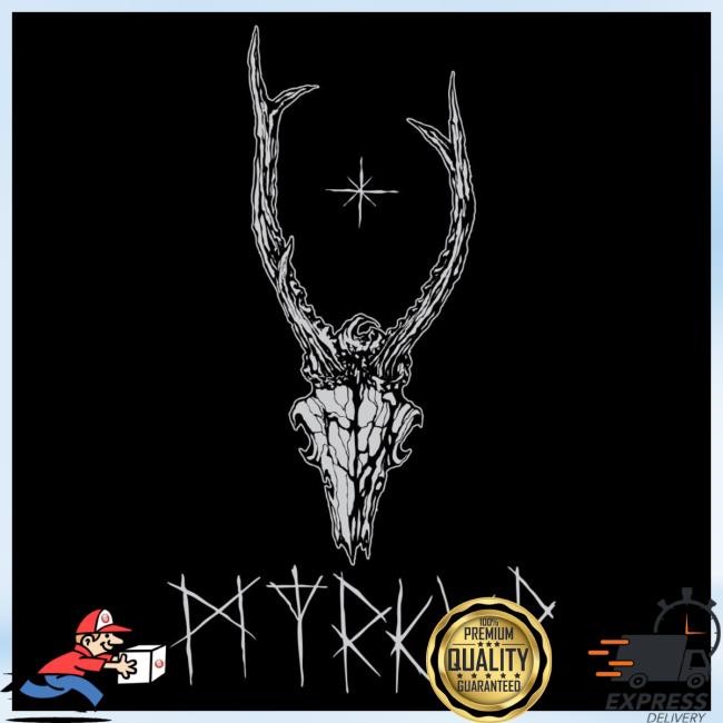 Deer Skull Zip Hoodie