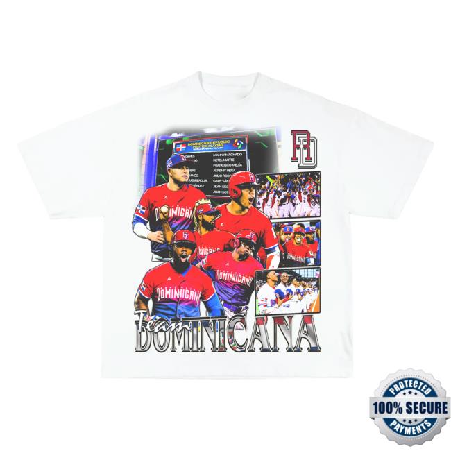 Official Game Changer Wbc Team Dominicana T-Shirt White GameChanger