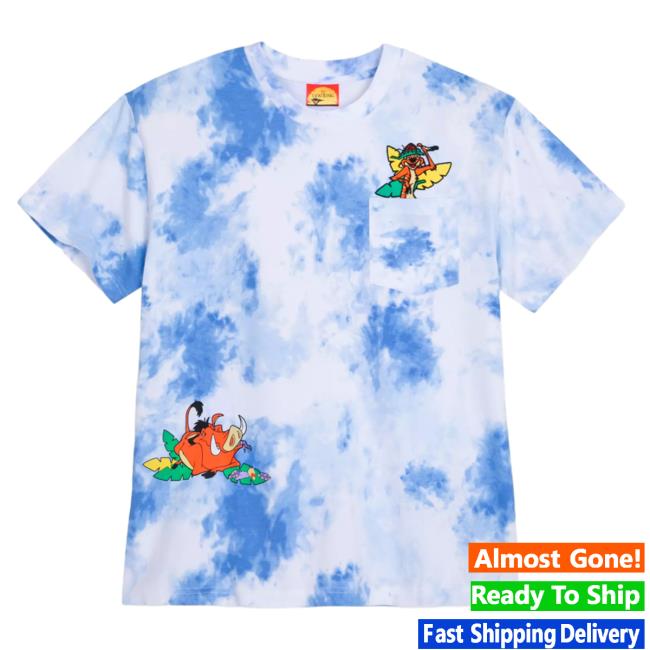 Official Clothing Store Merch Shop Disney Timon and Pumbaa Tie Dye Sweatshirts ShopDisney
