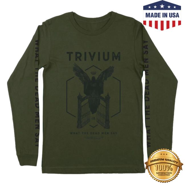 Official Roadrunner Records Trivium Merch Store Trivium Angel Gates Long Sleeve Shirts RoadrunnerRecords