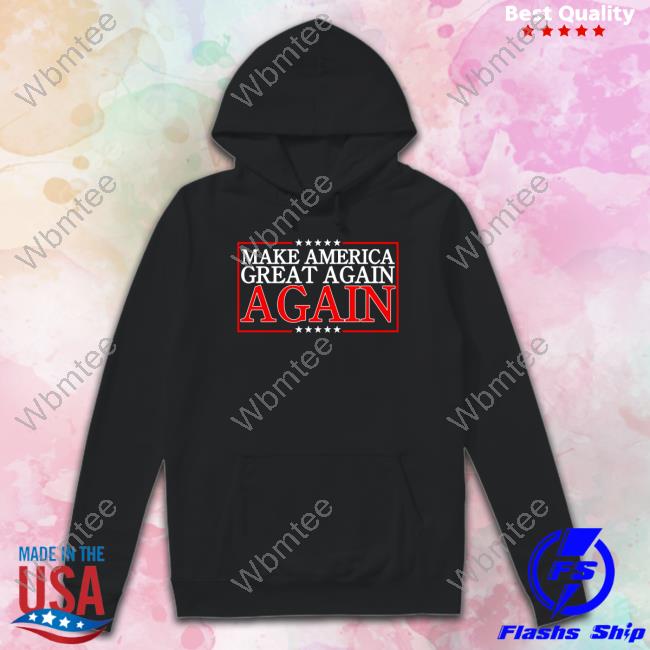 Donald Trump Jr. Merch Make America Great Again Again Long Sleeve Tee Shopdonjr