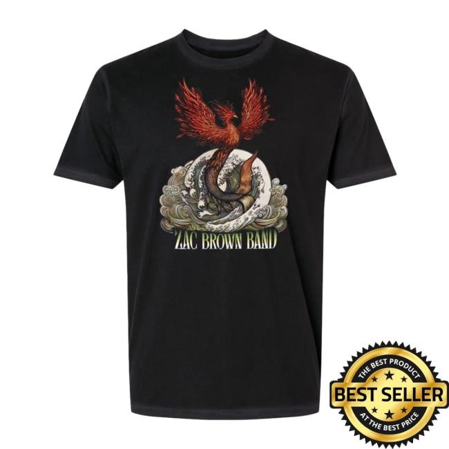 Zac Brown Band Phoenix Shirt Zac Brown Band Merch