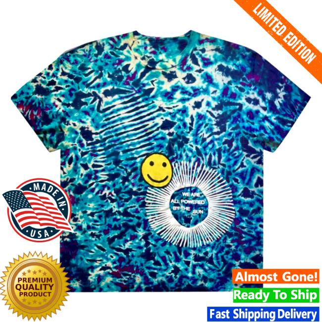 Dead Clothing Store Shop Cpfm We Are All Powered By The Sun 1/1 Tie Dye Tshirt Gratefuldead Merch Cactus Plant Flea Market