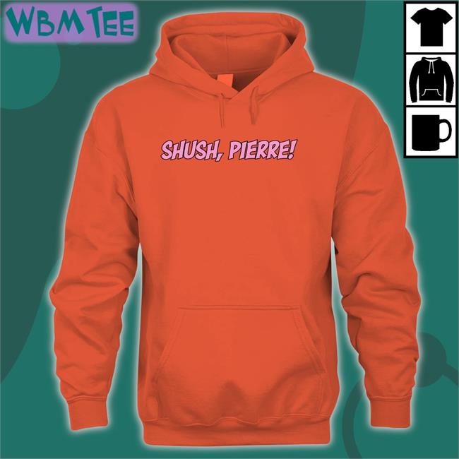 Kirsty Webeck Shush Pierre Hoodie Shush Pierre T Shirt Black Kirsty Webeck