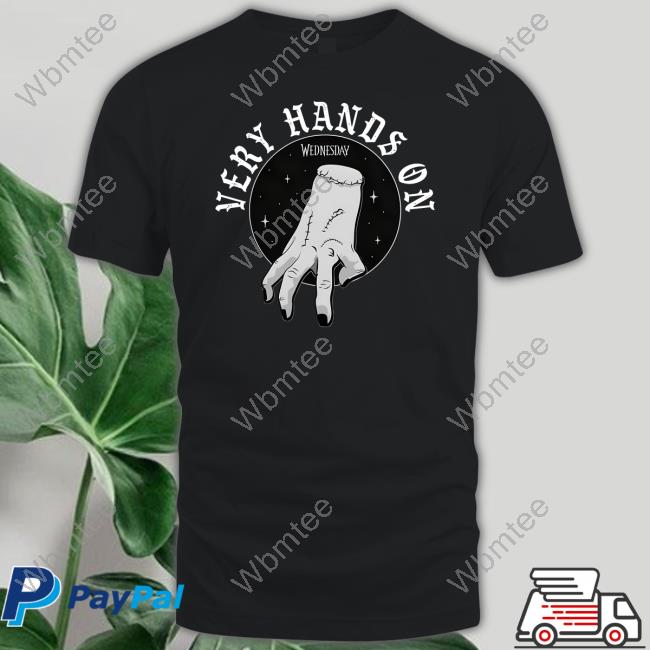 Wednesday Very Hands On Tee Shirt