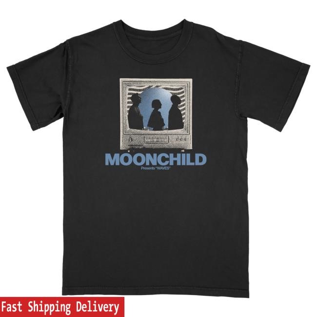 Official Hello Merch Moonchild Silhouettes Black Tee HelloMerch