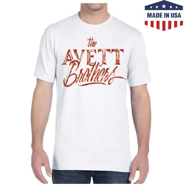Official Avett Brothers Merch Avett Brothers Painted Sign Logo T-Shirts