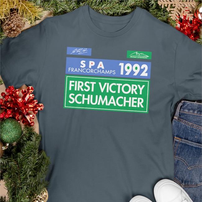 Michael Schumacher Shop Spa Francorchamps 1992 First Victory Schumacher Sweatshirt Mick Schumacher Alison