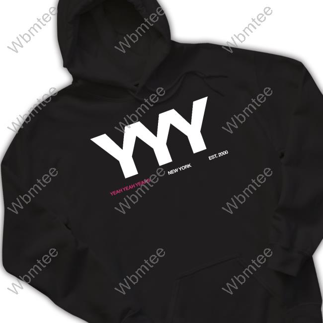 Yeah Yeah Yeahs Shop Cool It Down YYY Hoodie