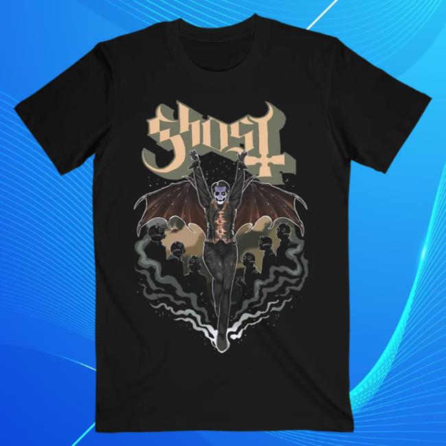 Official Ghost Band Rock Merch Store Shop Ghostband Papa Iv Theatrical T-Shirt