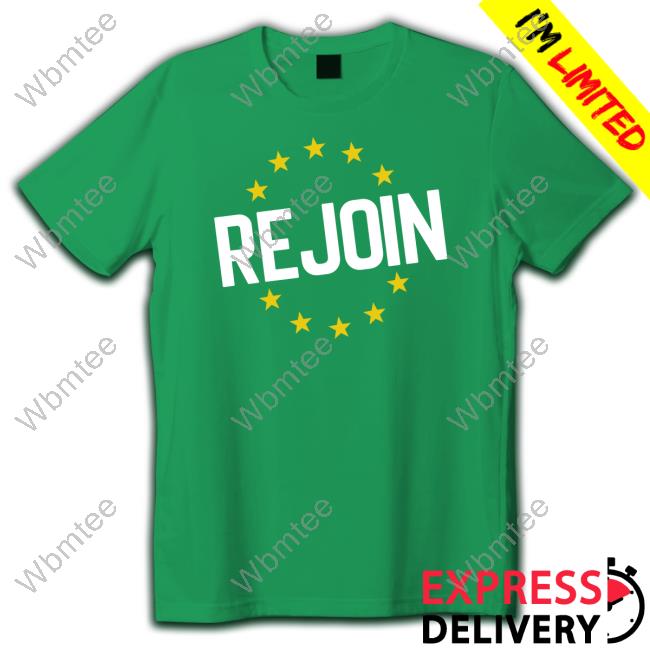 Stay European Merch Rejoin Tee Shirt Justin On Eurostar