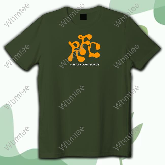 Official Run For Cover Records Store Run For Cover Liquid Logo T-Shirt