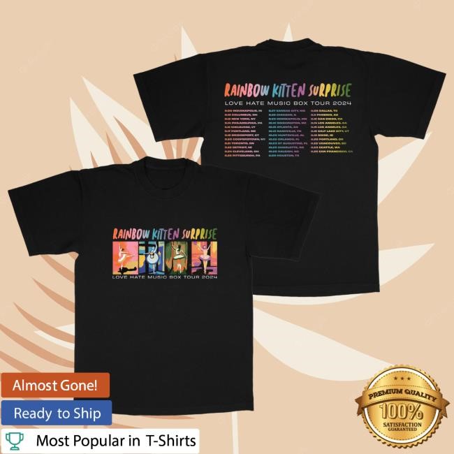 2024 Tour Tee | Shop the Rainbow Kitten Surprise Official Store
