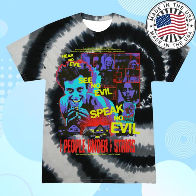 Official Studiohouse Designs Merch Store The People Under The Stairs Tiedye Tee Black Studiohouse Designs Apparel Clothing Shop StudiohouseDesigns