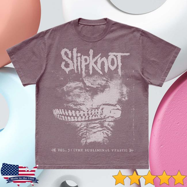 Official Slipknot Merch Store Slipknot Vol. 3 Washed T-Shirts Slipknotmerch Apparel Clothing Shop