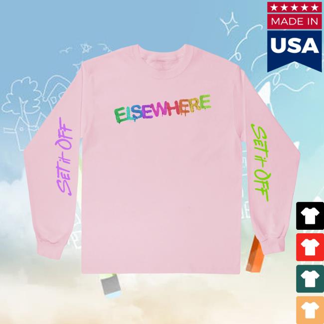 Set It Off "Elsewhere Letters" Long Sleeve Tee