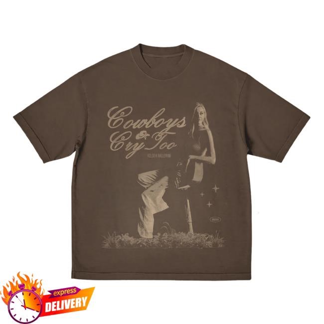 Cowboys Cry Too Face Shirt Kelsea Ballerini
