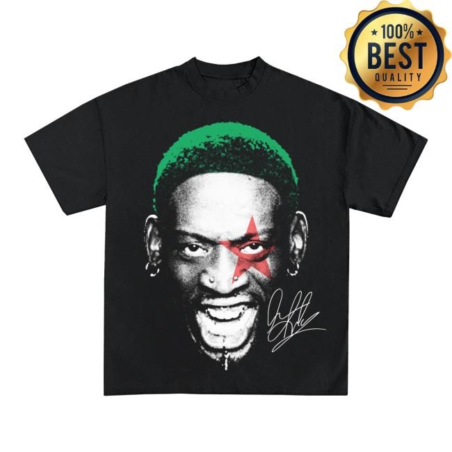Icy Shop Merch Dennis Rodman Jumbo Signature Graphic T Shirt