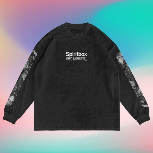Spiritbox Tsunami Sea Iconography Faded LS Shirt Spiritbox Merch