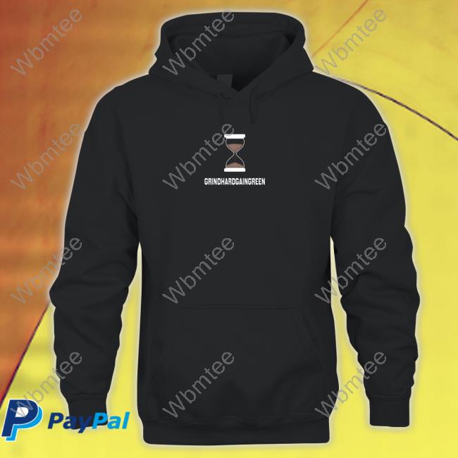 Grind Hard Gain Green Ghgg Lifestyle Logo Hoodie
