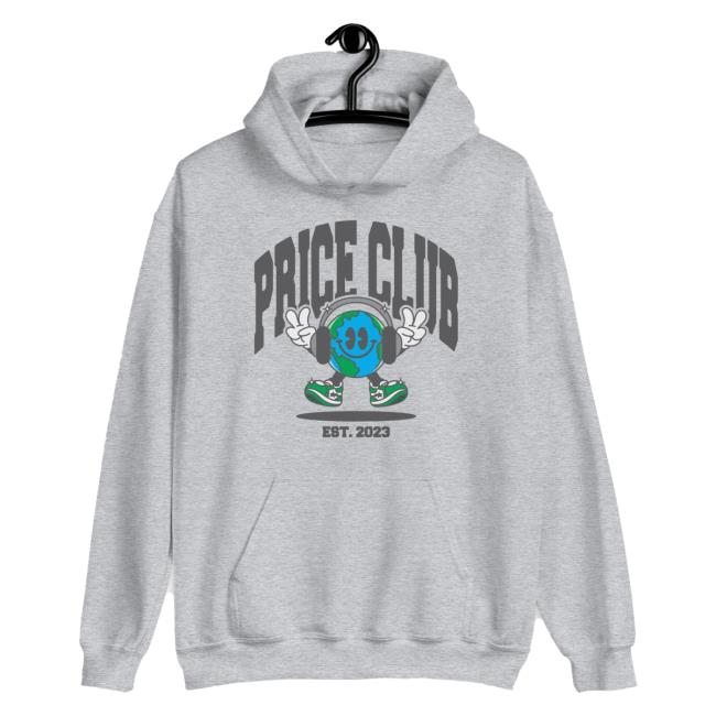 Official Connor Price Merch Price Club Globe Sweater