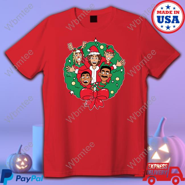 Benitez Merch Wreath Christmas Shirt Baylenlevine