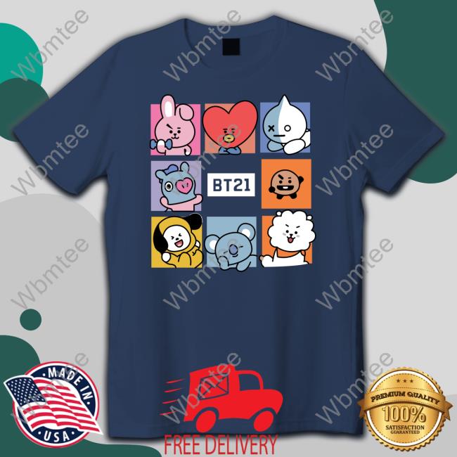 BT21 T-Shirt Ajh Shop Merch