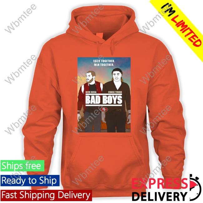 Nick Bosa & Chase Young Bad Boys Long Sleeved T Shirt