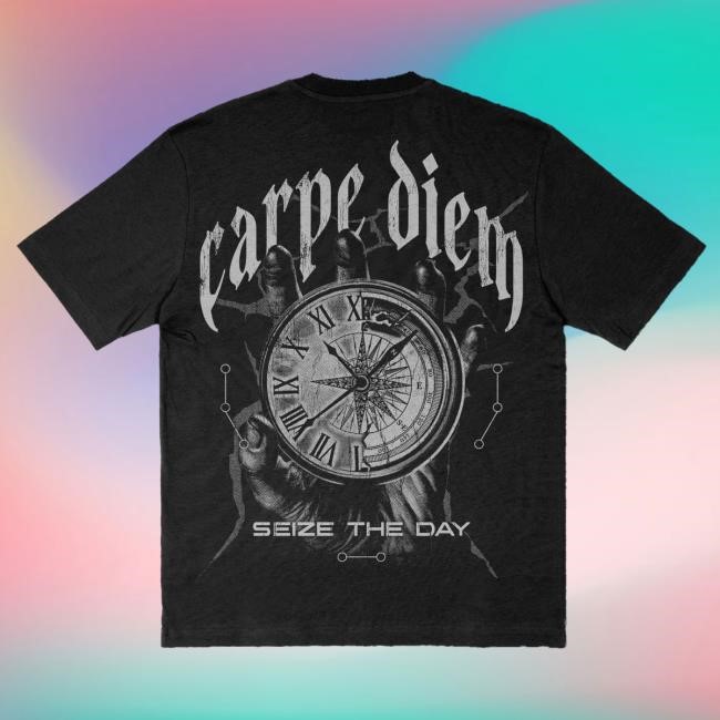 Official Joe Bartolozzi Merch Seize The Day Black Hot Shirt